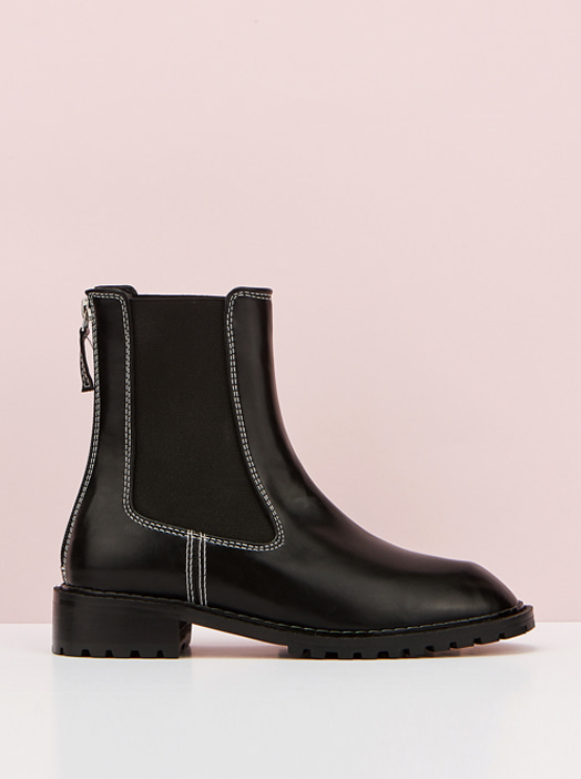 Chelsea Ankle Boots (Black stitch ver.)