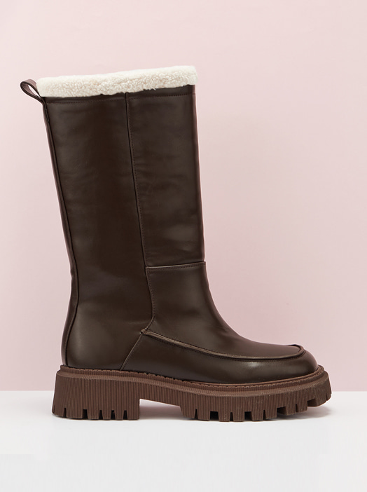 Fleece Boots (Brown)