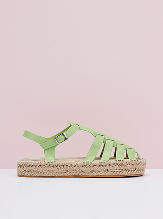 Espadrilles Sandals (Green)
