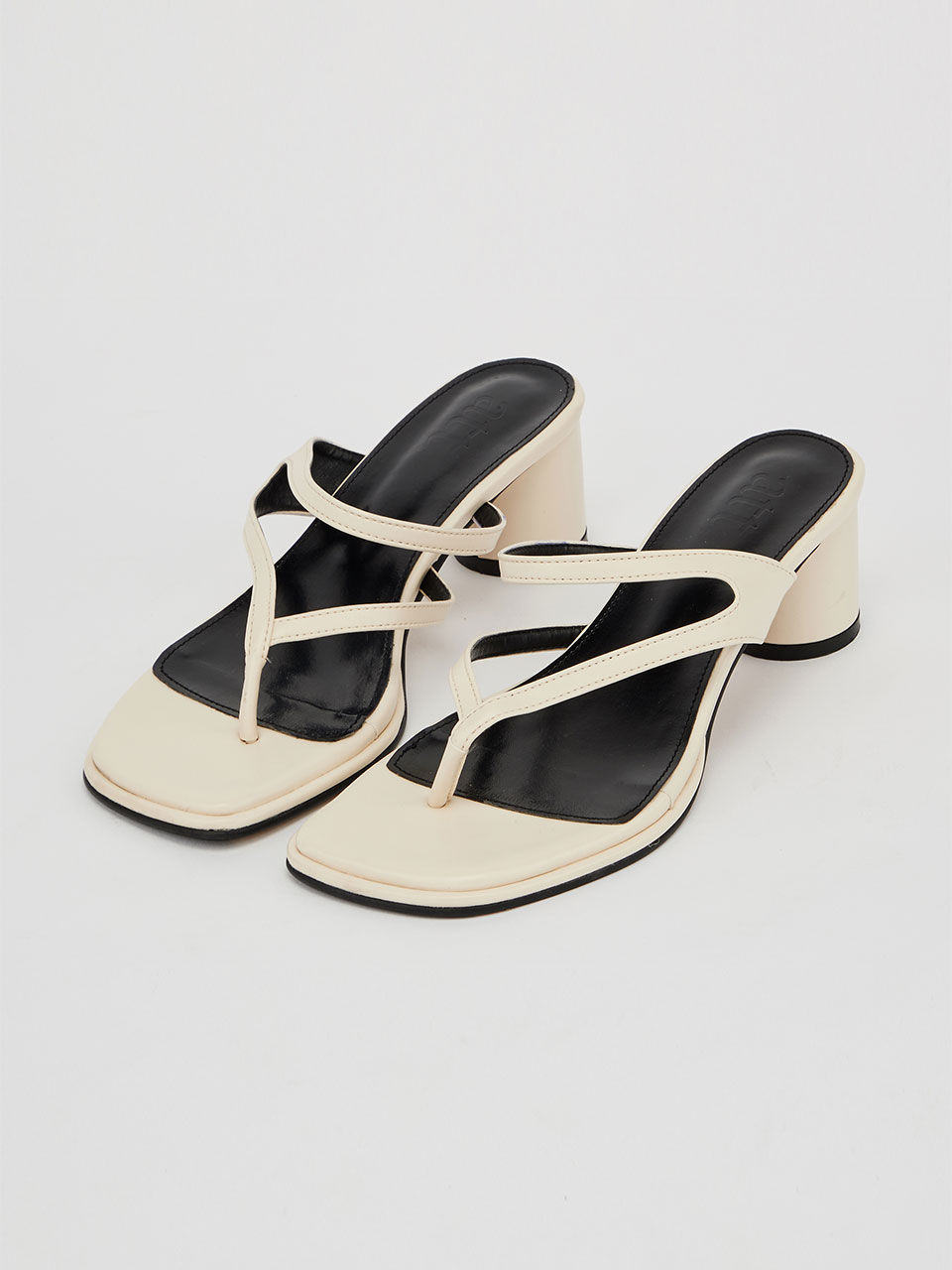 [바로 배송]Strappy Sandal Heel (White)
