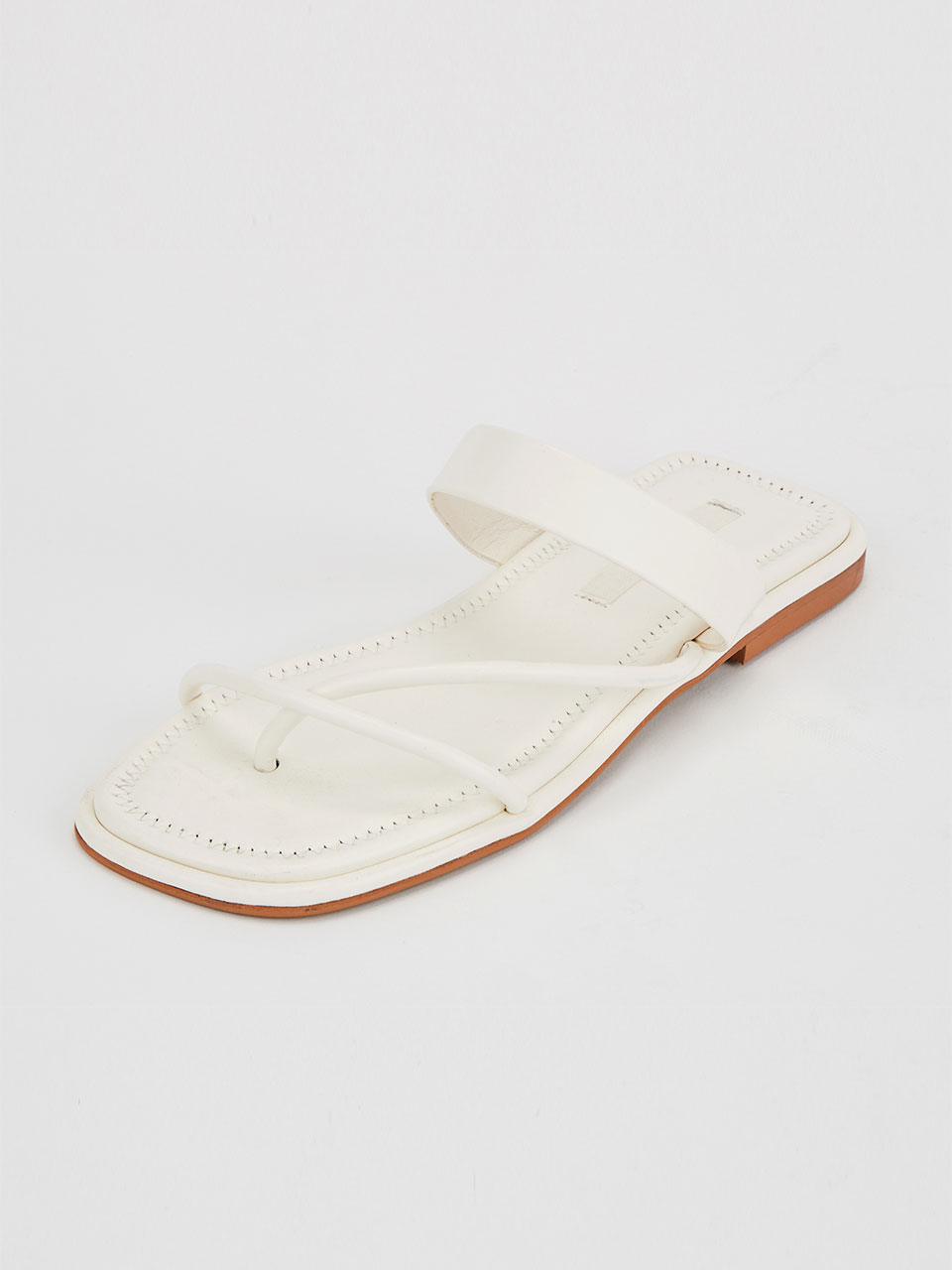 [바로배송]Double string slippers (White)
