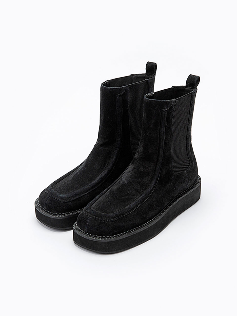 [바로배송]Chelsea Lane Boots (Suede Black)