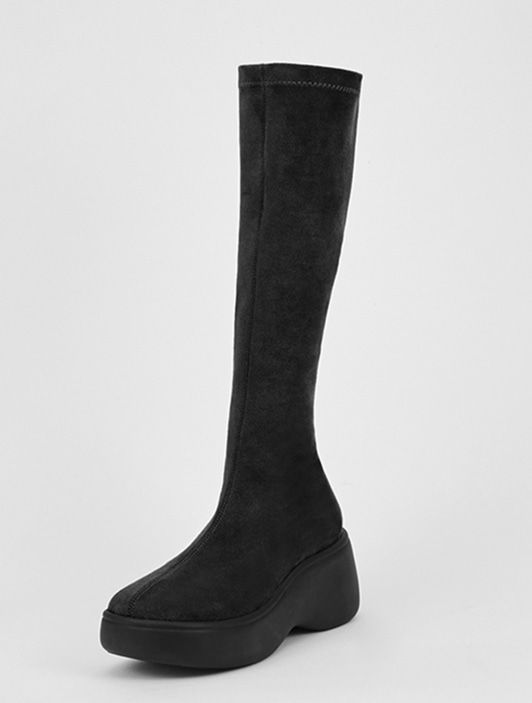 Socks Long Boots (Black)