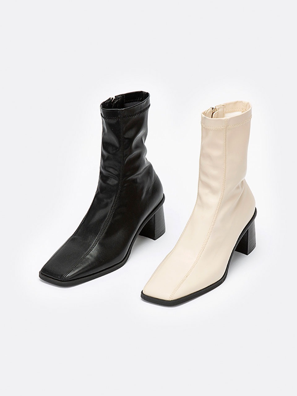Line Span Heel Boots (2colors_winter ver.)